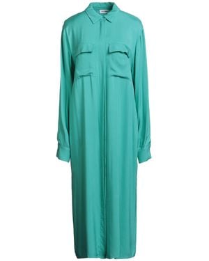Rebel Queen Midi Dress Viscose - Green