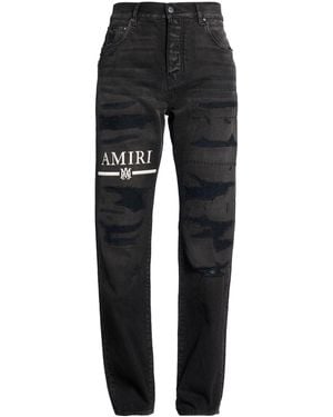 Amiri Jeans Cotton - Black