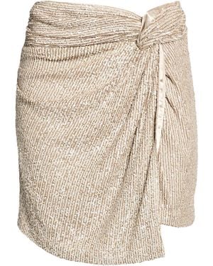 In the mood for love Mini Skirt Polyester - Natural