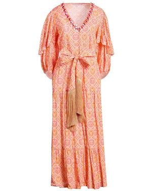 CONNOR & BLAKE Vestido Largo - Naranja