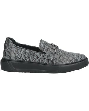 Giovanni Conti Loafers Leather - Grey