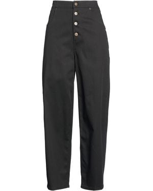Department 5 Pants Cotton, Elastane - Black