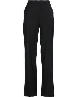 Alberta Ferretti Trousers Virgin Wool, Elastane - Black