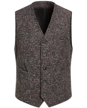 Bob Tailored Vest Acrylic, Polyacrylic, Virgin Wool - Gray