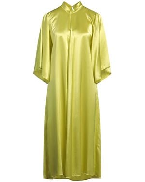 Forte Forte Vestido midi - Amarillo