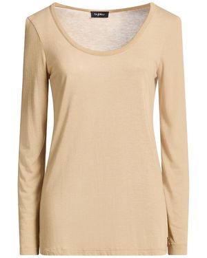 Byblos Sand T-Shirt Viscose, Polyamide, Cashmere - Natural