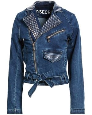 No Secrets Manteau En Jean - Bleu