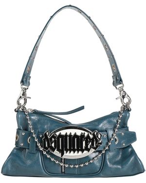 DSquared² Shoulder Bag Leather - Blue