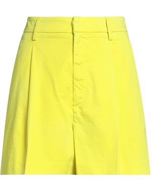 Dondup Shorts & Bermuda Shorts Cotton, Elastane - Yellow