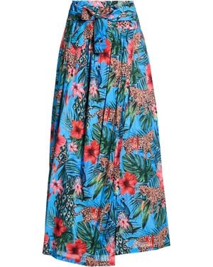 CONNOR & BLAKE Maxi Skirt Cotton - Blue