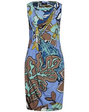 Clips Midi Dress - Blue