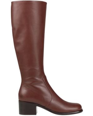 Sergio Rossi Boot Leather - Brown