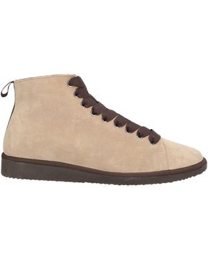 Pànchic Taupe Ankle Boots Leather - Natural