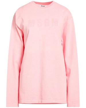 MSGM Sweatshirt Cotton - Pink