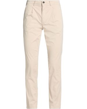 Manuel Ritz Trousers Cotton, Elastane - Natural