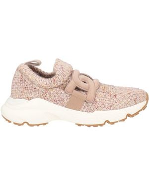 Tod's Light Sneakers Textile Fibers, Leather - Pink