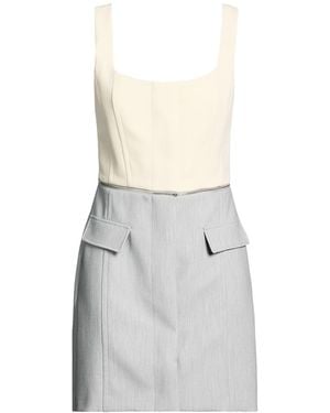 Patrizia Pepe Mini Dress Polyester, Viscose, Elastane - White