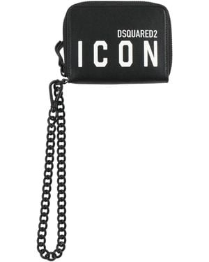 DSquared² Brieftasche - Schwarz
