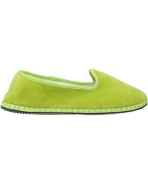 DROGHERIA CRIVELLINI Loafers Textile Fibers - Green