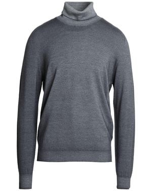 AROVESCIO Rollkragenpullover - Blau