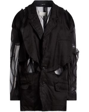 Maison Margiela Blazer Silk - Black