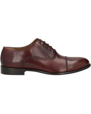 Baldinini Lace-Up Shoes Calfskin - Brown