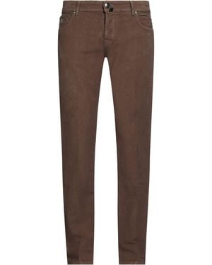 Luigi Borrelli Napoli Trouser - Brown