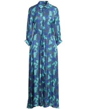 ALESSANDRO ENRIQUEZ Maxi Dress - Blue
