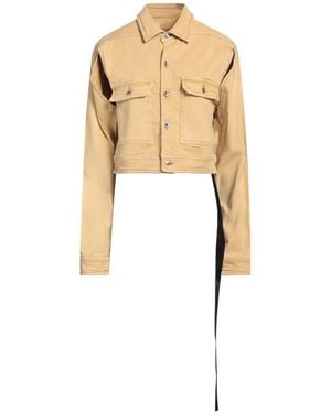 Rick Owens Denim Outerwear - White