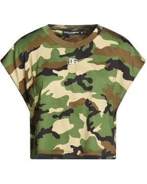 Dolce & Gabbana T-Shirt Cotton - Green