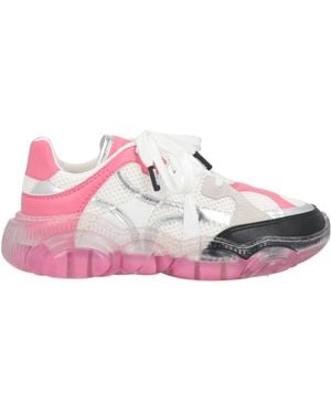 Moschino Trainers Textile Fibres - Pink