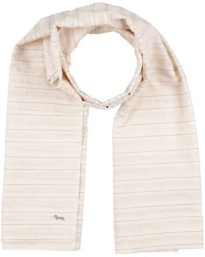 Harmont & Blaine Ivory Scarf Cotton, Linen - Natural