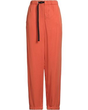 White Sand Pants Lyocell - Red