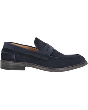 Corvari Midnight Loafers Leather - Blue