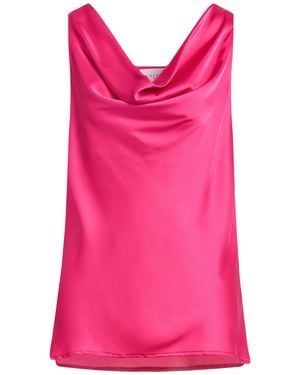 Gaelle Paris Fuchsia Top Polyester, Elastane - Pink