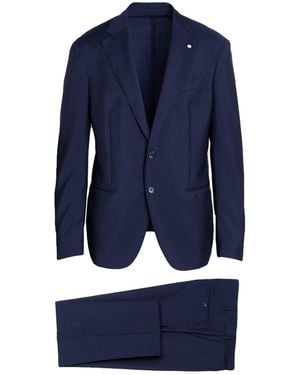 L.B.M. 1911 Suit Virgin Wool - Blue