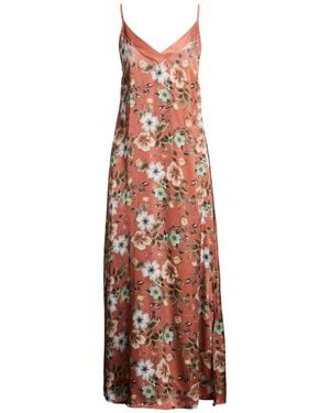 Liu Jo Maxi Dress Polyester, Elastane - Brown