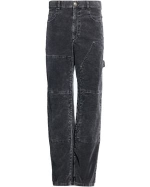 Isabel Marant Pants Cotton, Elastane - Gray