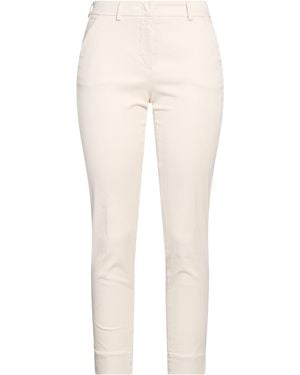 Peserico Pants Cotton, Tencel, Silk, Elastane - Natural