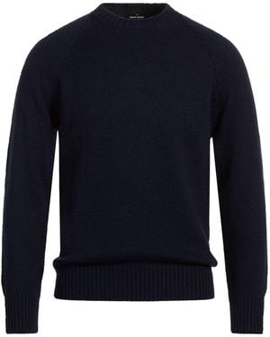 Gran Sasso Midnight Jumper Cotton - Blue