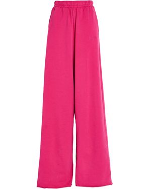 Vetements Trousers Cotton, Elastane - Pink