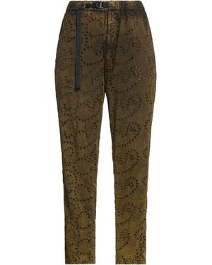 White Sand Military Trousers Cotton - Green