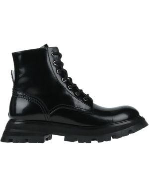 McQueen Ankle Boots - Black