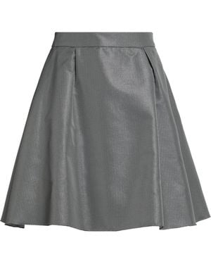 Moschino Midi Skirt Polyester - Gray