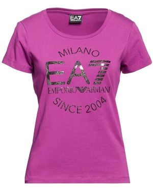 EA7 T-Shirt Cotton, Elastane - Pink