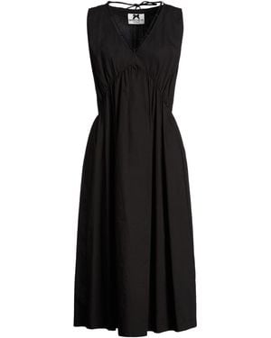 No Secrets Midi Dresses - Black