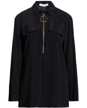 SIMONA CORSELLINI Top Acetate, Silk - Black