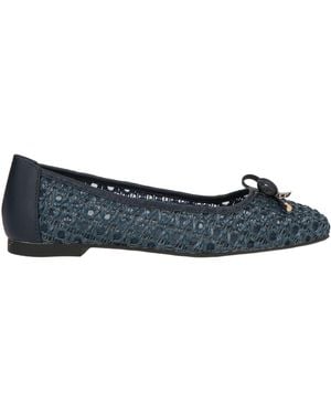 Laura Biagiotti Ballet Flats Synthetic Material - Blue