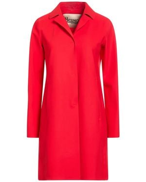 Herno Overcoats & Trench Coats - Red