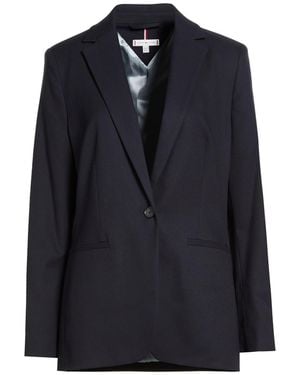Tommy Hilfiger Midnight Blazer Polyester, Viloft, Elastane - Blue